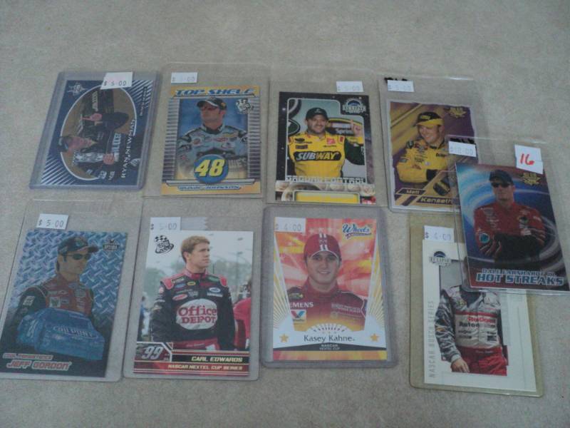 Nascar Star Cards...