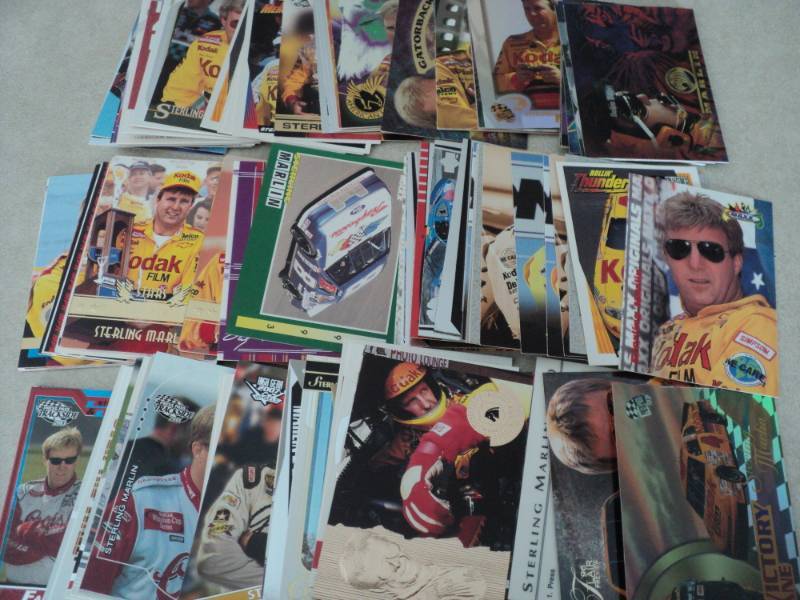 100 Sterling Marlin Cards...