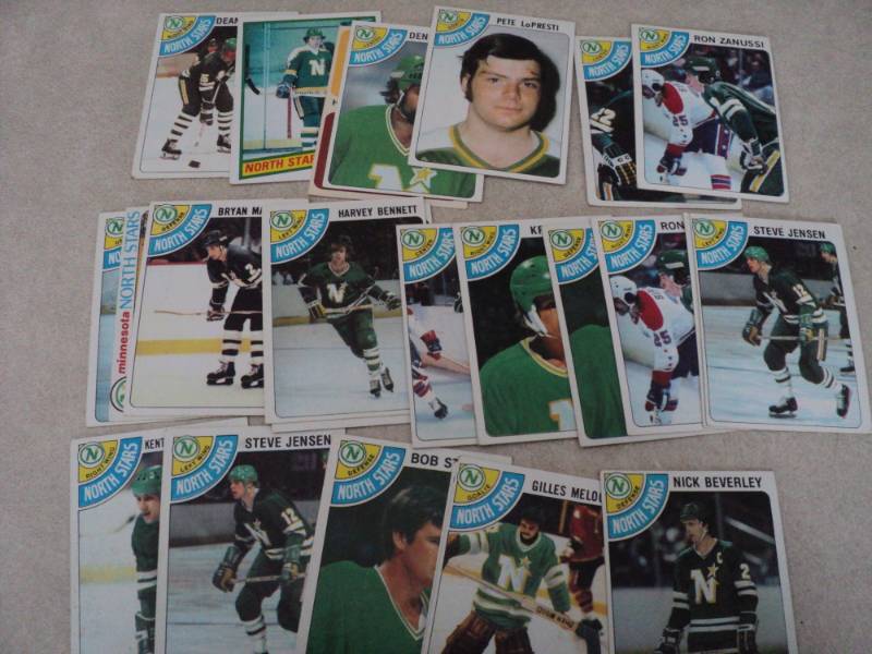 1978 Minnesota North Star Cards...