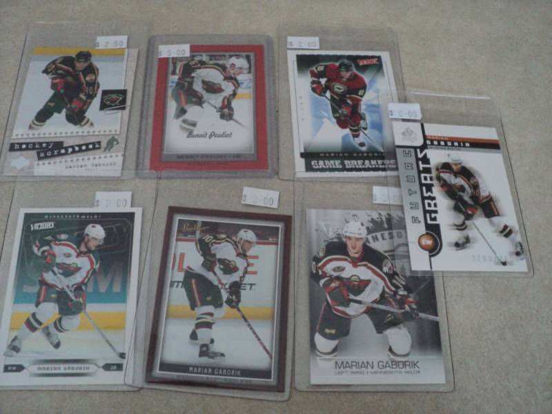 Marian Gaborik Cards...