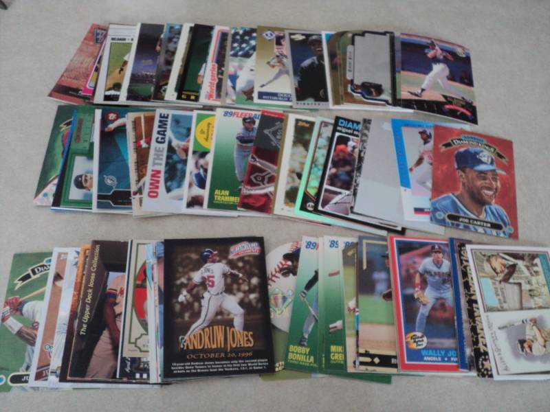 100 Baseball Insert Cards...