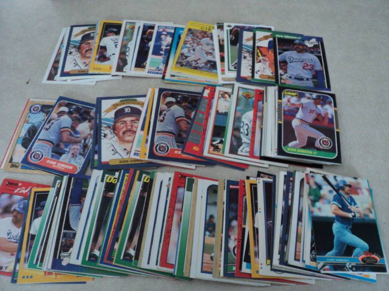 200 Kirk Gibson Cards...