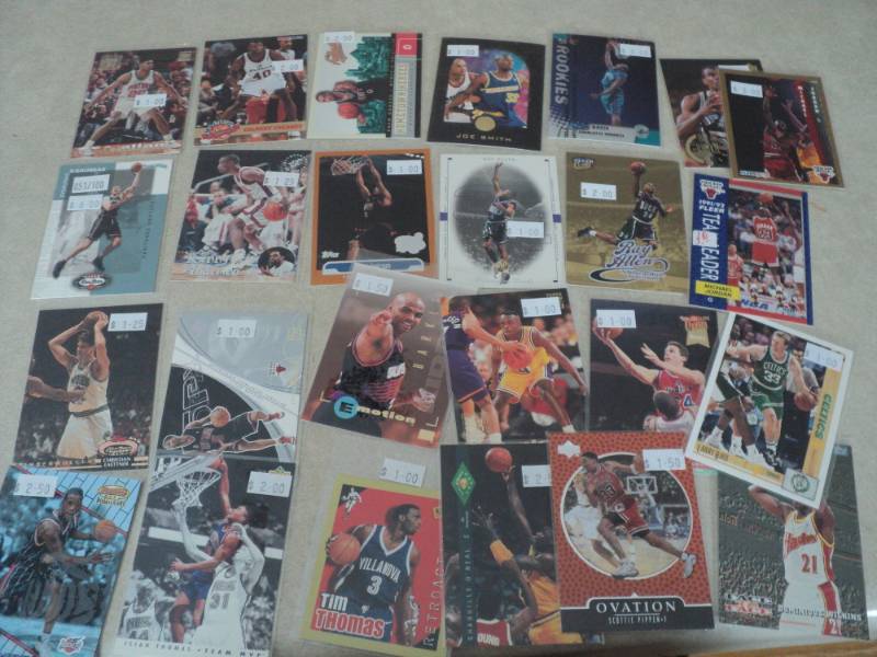 25 Basketball Star Cards...