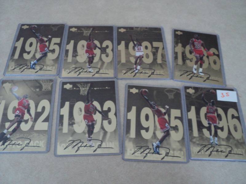 8 1998 Upper Deck Gatorade Michael ...