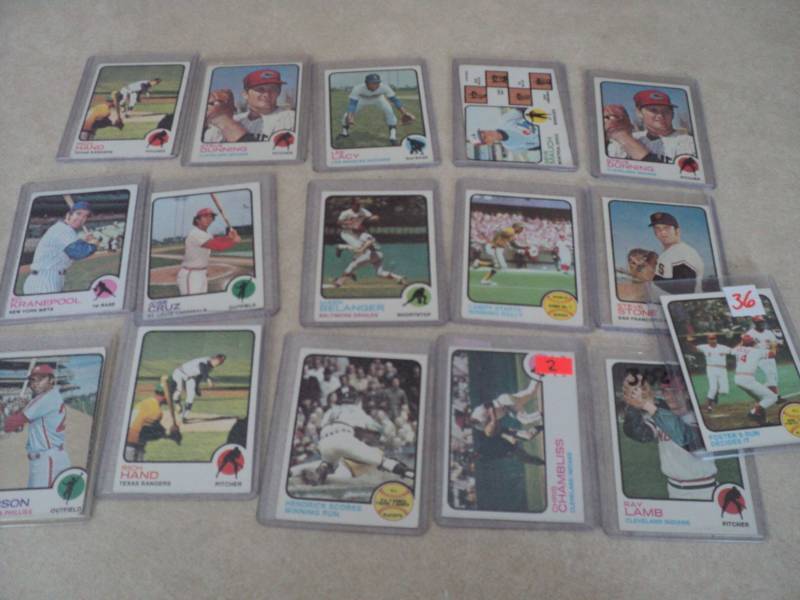 1973 Topps Baseball Cards...