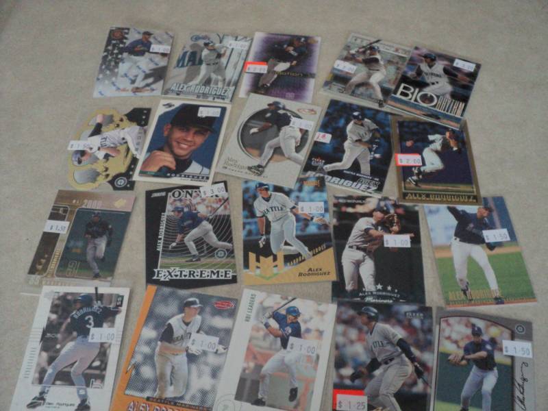20 Alex Rodriquez Cards...