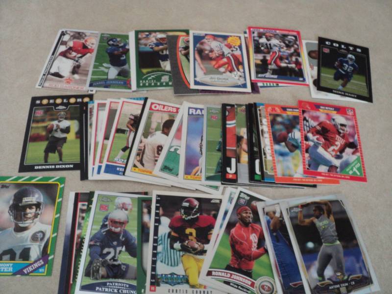 50 Football Rookie Cards...