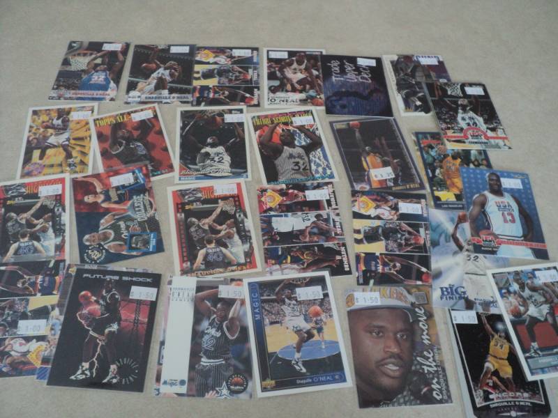 30 Shaquille ONeal Cards...