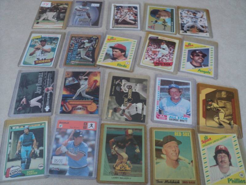 20 Baseball Star Cards...
