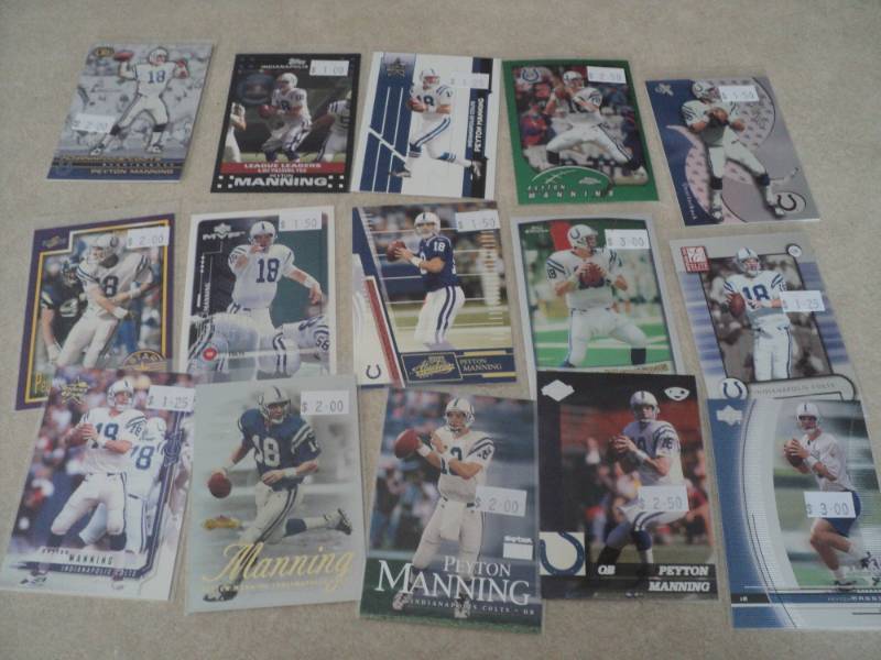 Peyton Manning Cards...