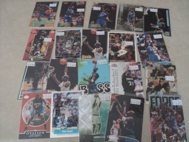 Kevin Garnet Cards...