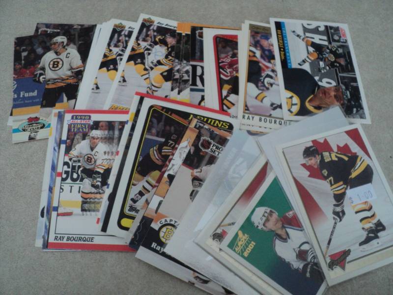 50 Ray Bourque Cards...