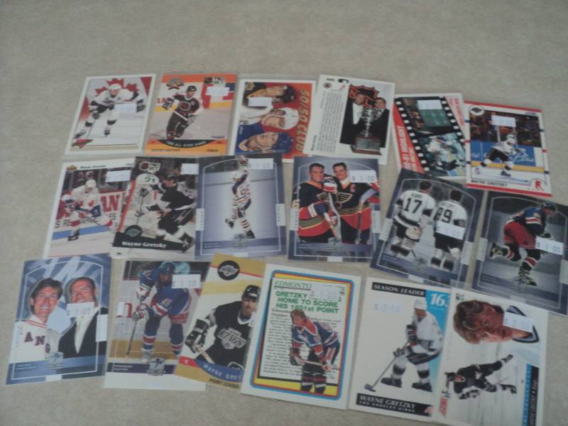 Wayne Gretzky Cards...