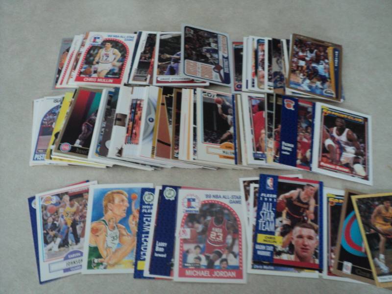200 Basketball Star Cards...