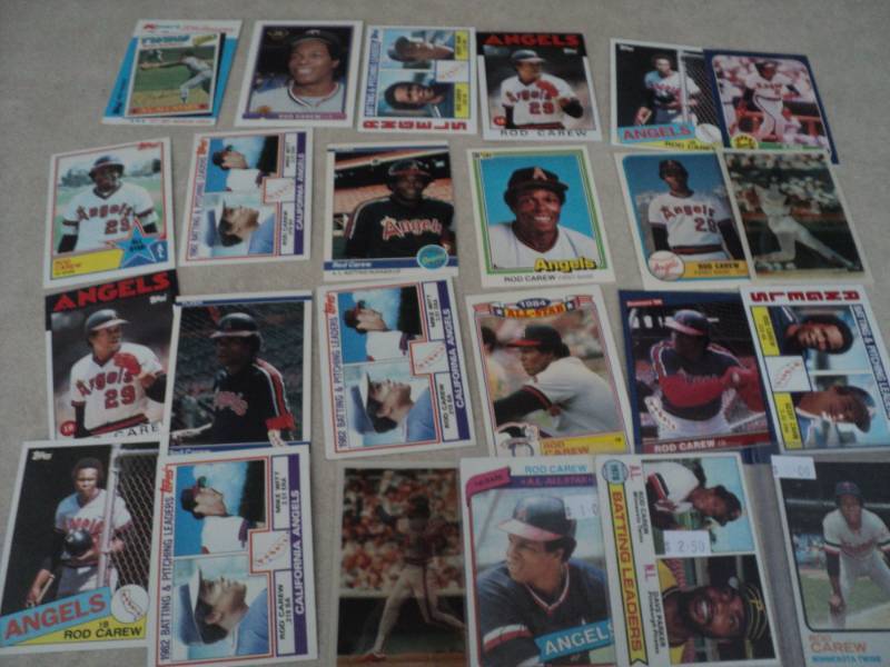 25 Rod Carew Cards...