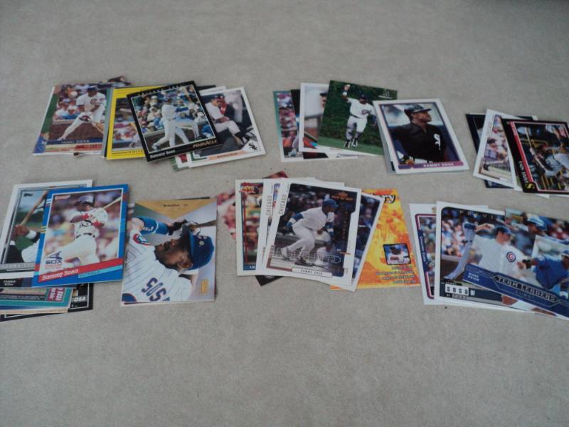 50 Sammy Sosa Cards...