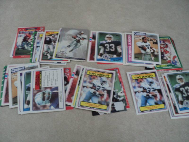 50 tony Dorsett Cards...
