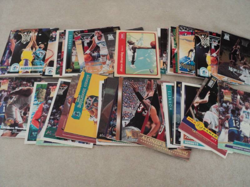 100 Alonzo Mourning Cards...