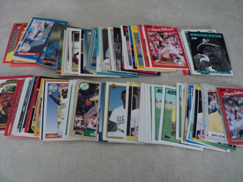 200 Dave Stewart Cards...