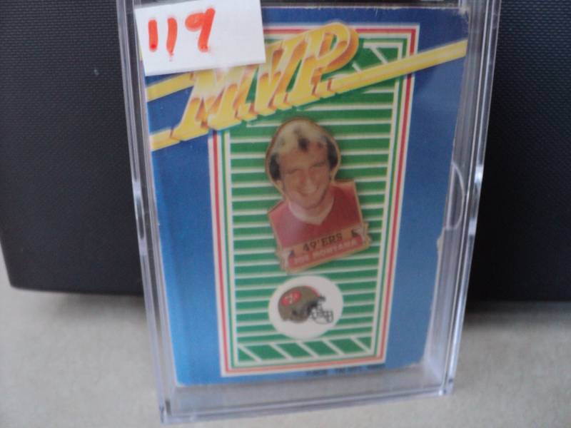 Joe Montana MVP Pin...