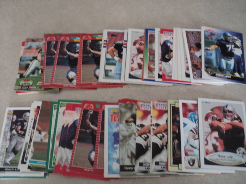 100 Howie Long Cards...