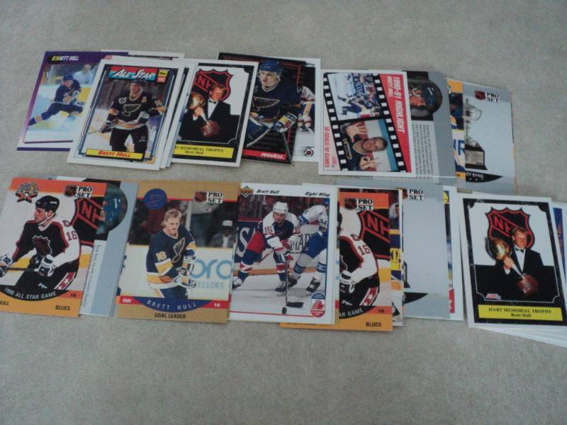 50 Brett Hull Cards...
