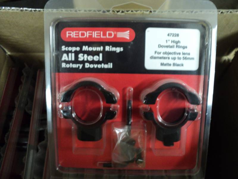 box of 12 Redfield Scope Mount Ring...