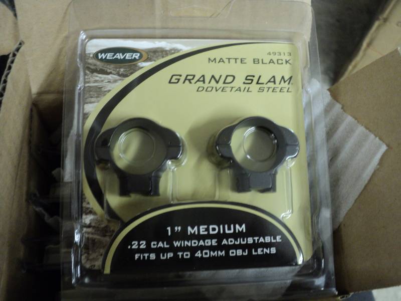 box of 6 Weaver Grandslam Dovetail ...