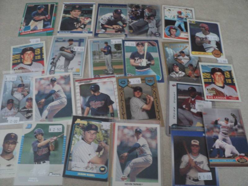 Minnesota Twins Rookie Cards...