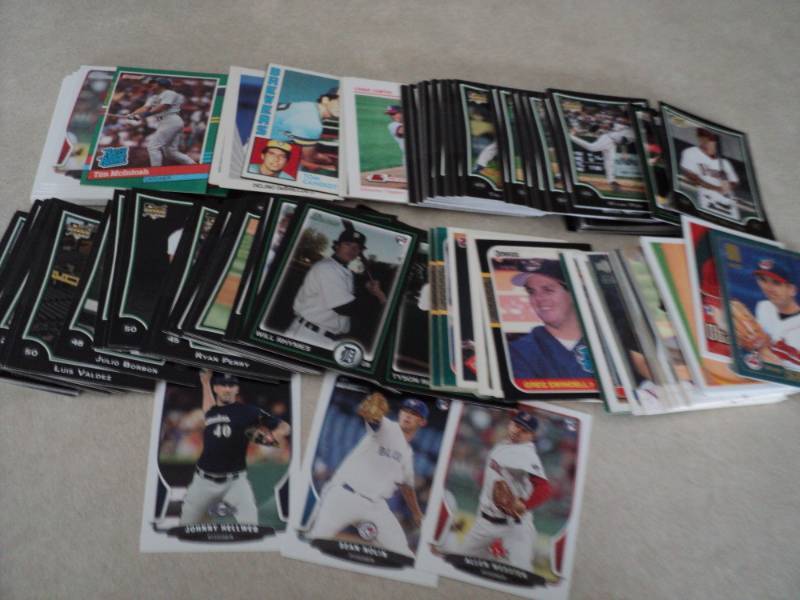 200 baseball Rookie Cards...