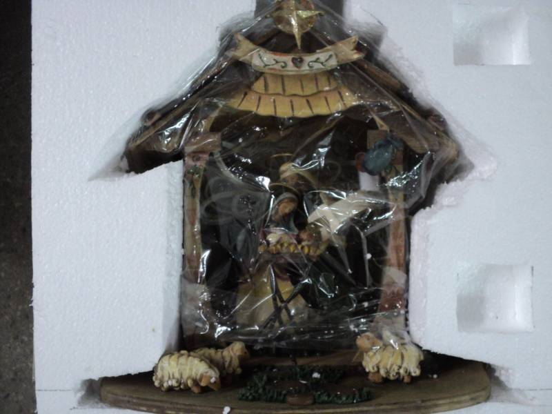 New Nativity scene in Original box...