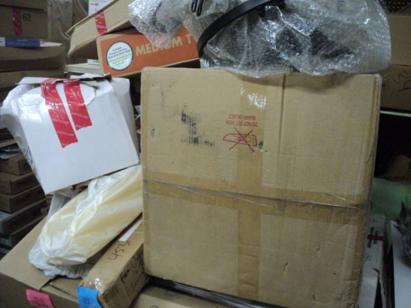 pallet of unsold or items not  pick...