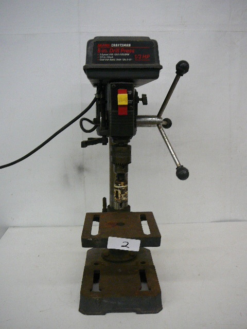 lot 2 image: Craftsman 8 Drill Press