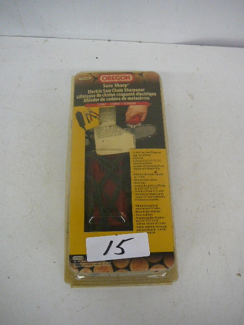 lot 15 image: Oregon Chain Sharpener 12Volt