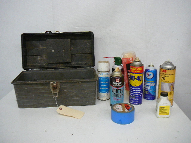 lot 22 image: Tool Box and Garage Items