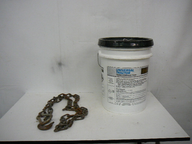 lot 33 image: Chain & Universal Tractor Trans-Hydraulic Fluid 2-12 gal