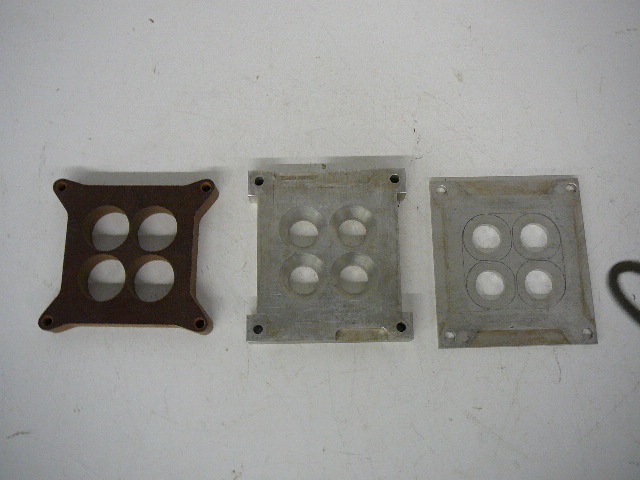 lot 58 image: Carburetor Spacer Plates