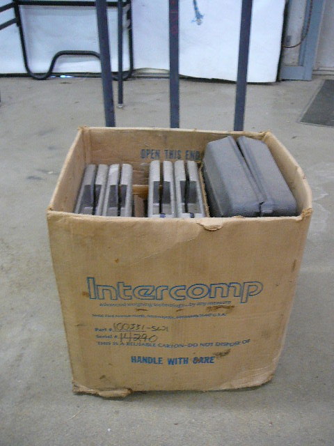 lot 84 image: Inter comp Electronic Wheel Scale Set