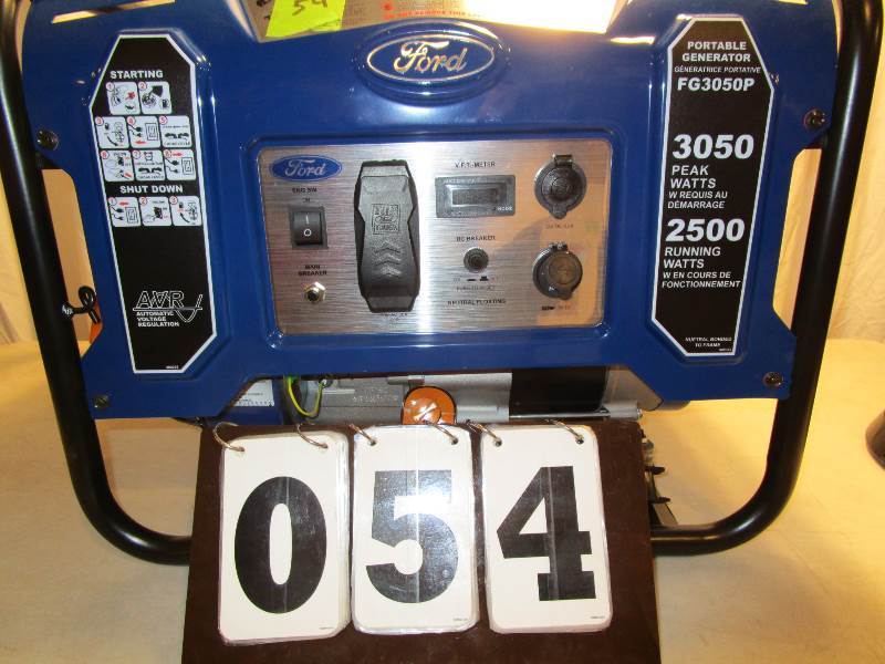 lot 54 image: Ford Portable Generator - 3050 Watt