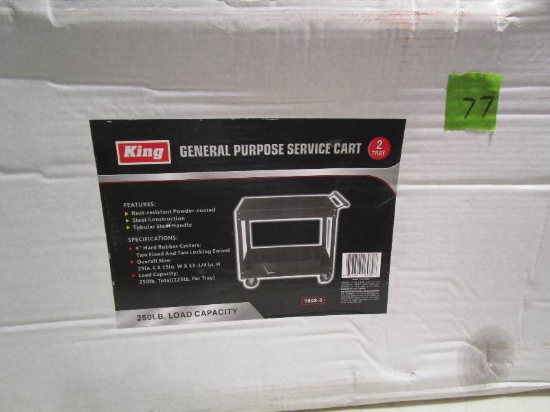 lot 77 image: King General Purpose Cart
