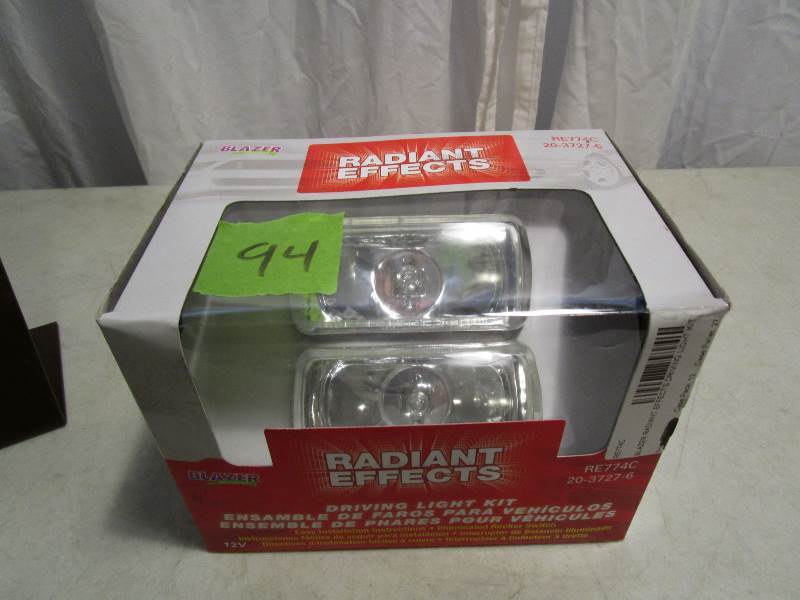 lot 94 image: Radiant Effects Blazer Driving Light Kit