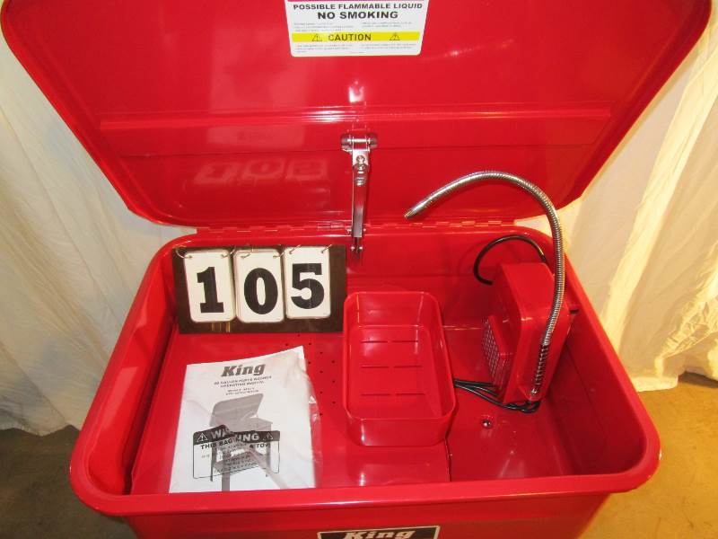 lot 105 image: King Parts Washer