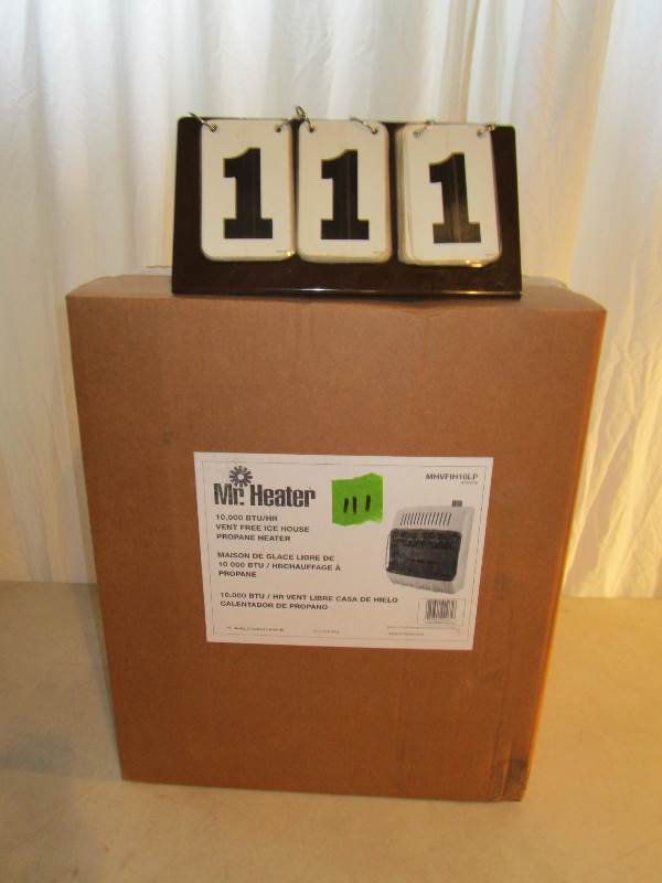 lot 111 image: Mr. Heater 10,000 BTU Vent Free Heater