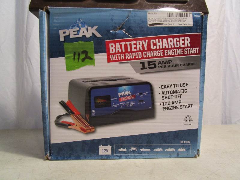 lot 112 image: Peak Battery Charger