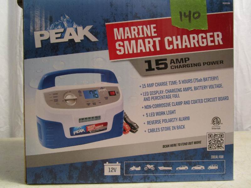 lot 140 image: Peak Marine Smart Charger