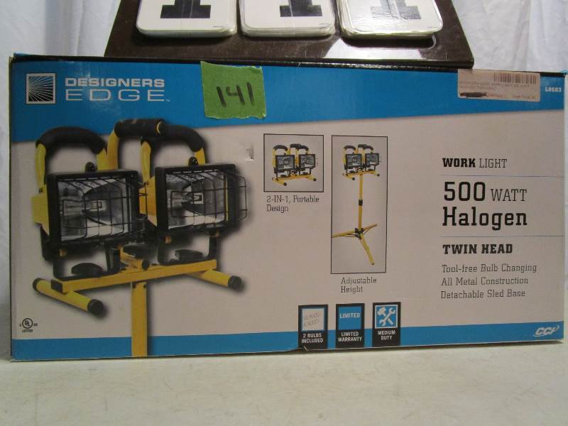 lot 141 image: Designers Edge Work Light