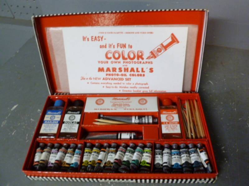 lot 63 image: Vintage Film Developing Paint Set