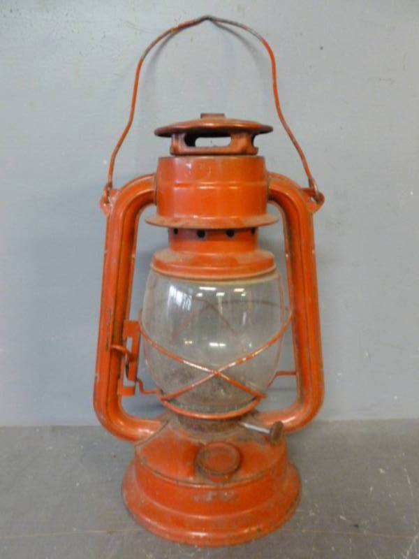 lot 132 image: Barn Lantern