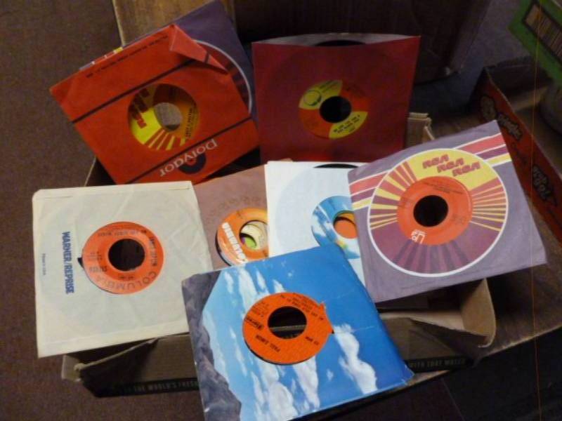 lot 223 image: Collectible 45s Records