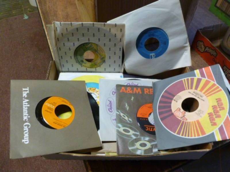 lot 224 image: Collectible 45s Records